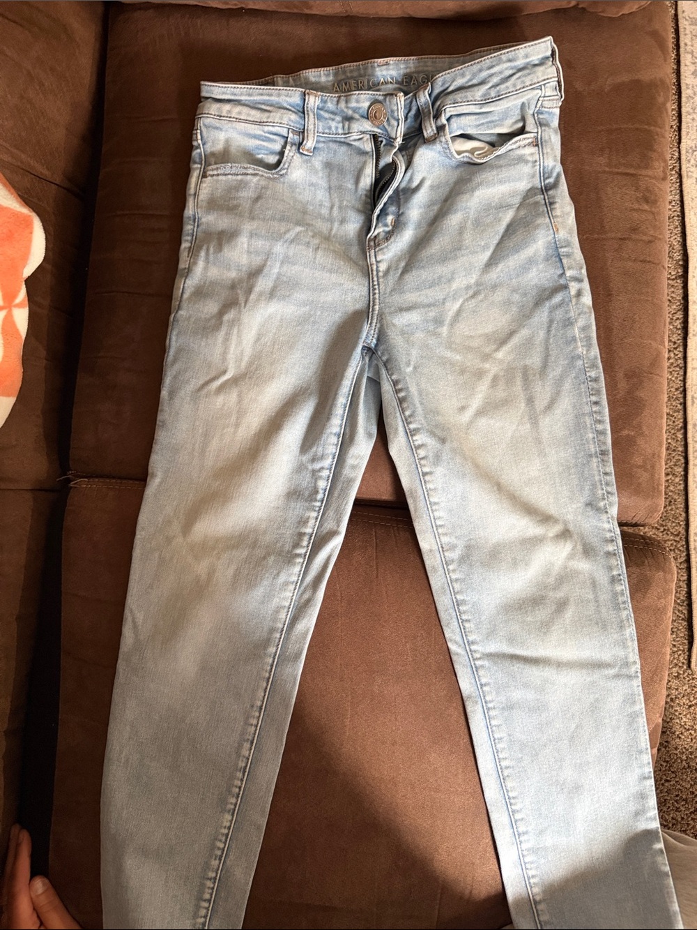 American Eagle Outfitters Light Blue Skinny Jeans